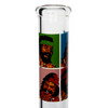 Close up of Tube Design for 15" Cheech & Chong Glass Pop Art Beaker