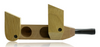 Futo Wood Handpipe Double Twist With Stash showing bowl and stash