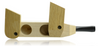 Futo Wood Handpipe Double Twist With Stash showing bowl and stash
