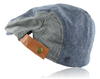 No Bad Ideas Stash Pocket Flat Cap Jean back/side