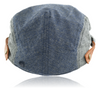 No Bad Ideas Stash Pocket Flat Cap Jean Back