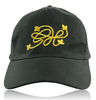 Vintage Green House Seed Co. Fitted Hat Gold "GH" Front