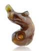 Nubian Torso Glass Pipe by Bearclaw Glass Right Profile