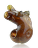 Nubian Torso Glass Pipe by Bearclaw Glass Quarter Right