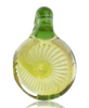 Erik Anders Glass Fume & Green Ammonite Pendant Back