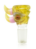 Ghost Cat 18mm Mutant Bowl in Yellow & Yellow Quarter Left