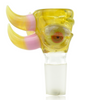 Ghost Cat 18mm Mutant Bowl in Yellow & Yellow Front