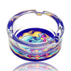 Pulsar Design Series Round Glass Ashtray Magic Skullshroom Side