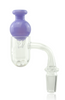 aLeaf Spinner Kit Z Round Bottom 14 Male 90° with Purple Carb cap