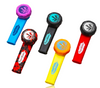 Karma By PieceMaker Silicone Pipe. Availiable in: Yuca Yellow, Beast Blue, Macaw Red, Hibiscus Camoe and Abyss Black