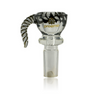 14mm Preemo Glass Black & White Helix Bowl 14mm Preemo Glass Black & White Helix Bowl