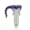 14mm Preemo Glass Blue & Red Helix Bowl 14mm Preemo Glass Blue & Red Helix Bowl
