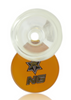 Showing bowl of Nice Glass Amber 14mm Cone Bowl Showing bowl of Nice Glass Amber 14mm Cone Bowl