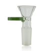 Nice Glass Green 14mm Cone Bowl Nice Glass Green 14mm Cone Bowl