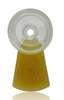 Preemo Glass 14mm Yellow Embossed Square Tab Bowl Preemo Glass 14mm Yellow Embossed Square Tab Bowl