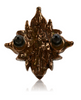Kuhns Electro Formed Custom Cz Pin Green Back Kuhns Electro Formed Custom Cz Pin Green Back