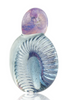 Erik Anders Glass Blue & Purple Ammonite Pendant Quarter Left Erik Anders Glass Blue & Purple Ammonite Pendant Quarter Left