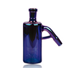 Blue Terminator Finish 45° Hex Tube With UFO Perc Ash Catcher