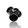 Hammercraft 1.5" Black Mini 4 Piece Grinder & Pollinator - Exploded View