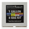 BoldtBags Classic 1 Gallon 8 Bag Kit