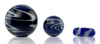 Blue & Black Marble Terp Slurper Set