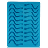 Gummy Worm Silicone Mold in Blue