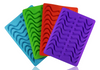 Gummy Worm Silicone Mold in Blue, Green, Red and Purple