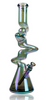 19" Red Eye Tek Green Metallic Terminator Finish 4 Arm Zag Beaker