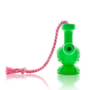 Puff Palz Tug-N-Toke Dog Toy in Green Front