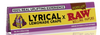 RAW x Lyrical Lemonade Grape Organic Hemp Papers King Size Quarter Right