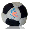 Trojan Footbag Hacky Sack in Grey and Black