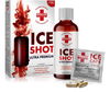 Rescue Detox Ice Shot Ultra Premium 2.5oz liquid concentrate with four Ice Caps capsules and retail package