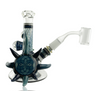 Jared Toner Glass Disc Flip Retti Fully Worked Mini Tube with Banger Jared Toner Glass Disc Flip Retti Fully Worked Mini Tube with Banger