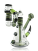Nish Glass Green Horn Rig With Drop Down Quarter Left