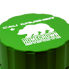 Green 1.85" 4 Piece Homegrown Grinder By Cali Crusher Lid