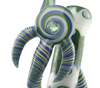 Annealed Innovations Custom Bubbler & Matching Nug Jug Set Close Up Millie on Right Profile