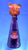 Casto 14mm Bloody Tangerine Crush Squidle Beaker Front With UV Light