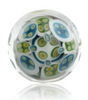 Ben Ramsey Glass Marble - Hidden Treasure