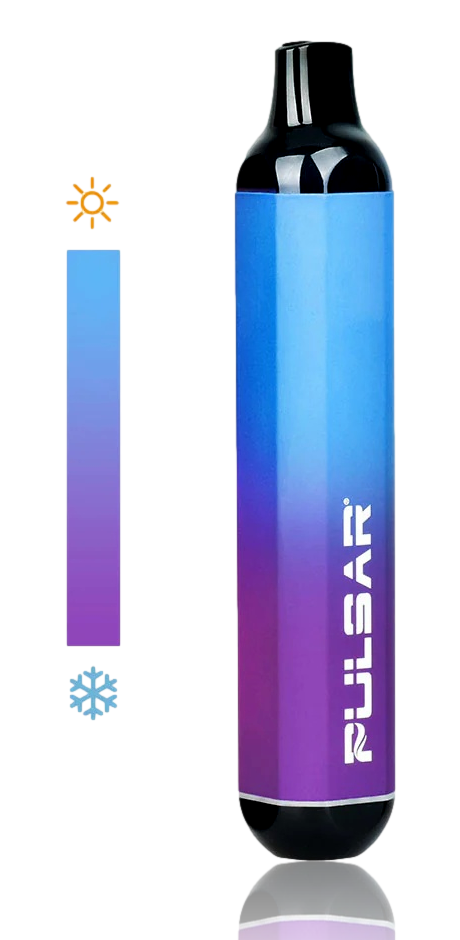 liquide vap cbd Pulsar 510 Dl Auto Draw Battery - Thermo Purple To Blue