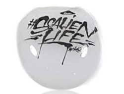 SCALIEN LIFE LOGO PENDANT KAHUNA GLASS