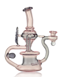 HD Glass Serum + Aurora Borealis Double Uptake Recycler Right Profile Pink + Purple HD Glass Serum + Aurora Borealis Double Uptake Recycler Right Profile Pink + Purple