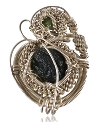 Dylan Wallace Wire Wrap Pendant Back