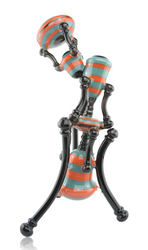 Tristan Hodges Fire & Ice Tripod Bubbler Tristan Hodges Fire & Ice Tripod Bubbler