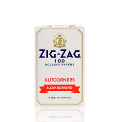 Package of Zig Zag White Kutcorners, Single Wide Rolling Papers. Package of Zig Zag White Kutcorners, Single Wide Rolling Papers.