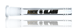 4" Nice Glass 14mm/19mm Open Slit Downstem 4" Nice Glass 14mm/19mm Open Slit Downstem