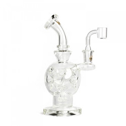 7.5" GEAR Clear Mini Swiss Globe With UFO Perc
