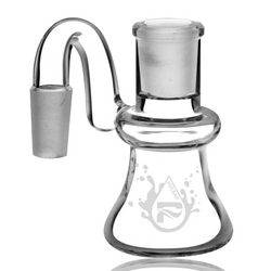 Pulsar 90° 14mm Bent Neck Clear Ash Catcher. Pulsar 90° 14mm Bent Neck Clear Ash Catcher.