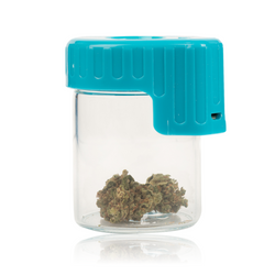 Blue Light-Up Glass Seal Jar With Magnifier By Cookies Brand Blue Light-Up Glass Seal Jar With Magnifier By Cookies Brand