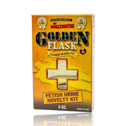 Golden Flask By Whizzinator Box