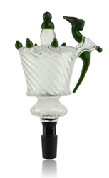 Dave Colton Glass Decanter Slide Right Profile Dave Colton Glass Decanter Slide Right Profile